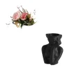 Ceramic human head vase 091113120 Item Picture